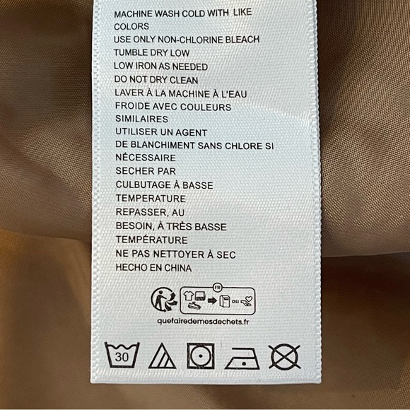 Urban Outfitters Tweed Mac Coat Size Large - Picture 9 of 11